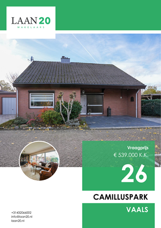 Brochure preview - Camilluspark 26, 6291 CX VAALS (1)