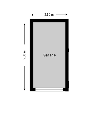 Floorplan - Morettistraat 44, 6291 XL Vaals