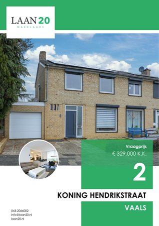 Brochure preview - Koning Hendrikstraat 2, 6291 HR VAALS (1)
