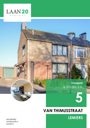 Brochure preview - Van Thimusstraat 5, 6295 AA LEMIERS (1)