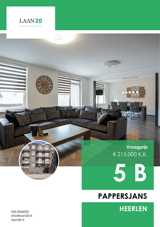 Brochure preview - Pappersjans 5-B, 6413 CK HEERLEN (1)