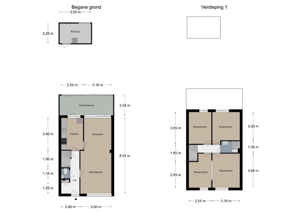 Floorplan - Ceresstraat 275, 6291 XV Vaals