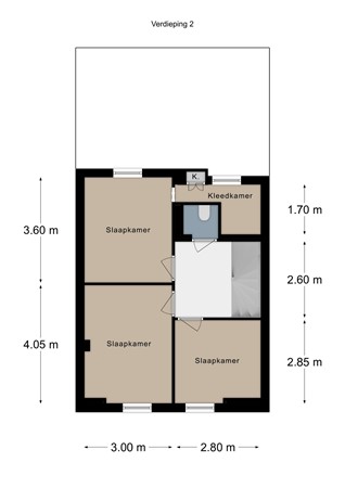 Floorplan - Maastrichterlaan 176, 6291 EW Vaals