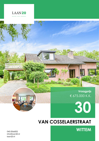 Brochure preview - Van Cosselaerstraat 30, 6286 AT WITTEM (1)
