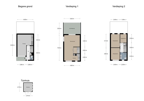 Floorplan - Bloemendalstraat 53, 6291 CL Vaals