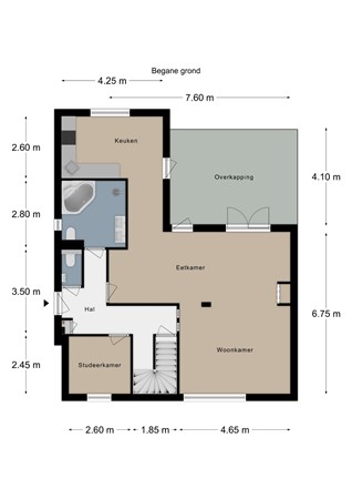 Floorplan - Vaalserhaagweg 6, 6291 CN Vaals