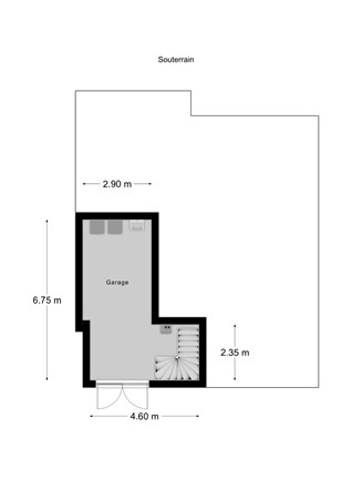 Floorplan - Vaalserhaagweg 6, 6291 CN Vaals