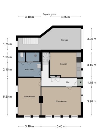 Floorplan - Dal Bissenweg 10, 6281 NC Mechelen
