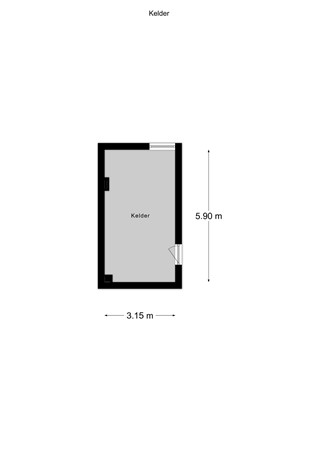 Floorplan - Kerkstraat 66a, 6291 AD Vaals