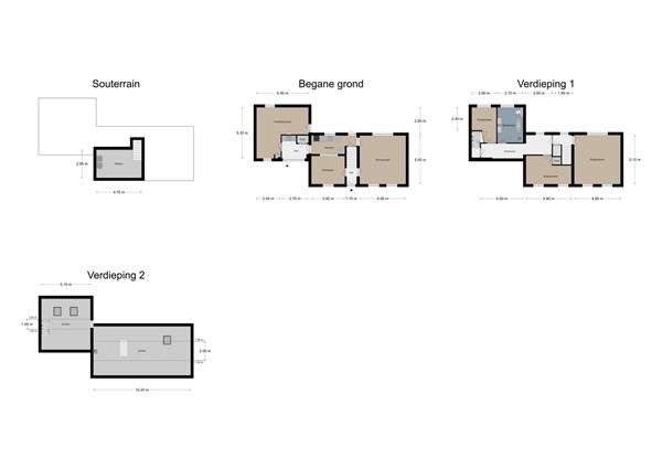 Floorplan - Hilleshagerweg 22, 6281 AE Mechelen