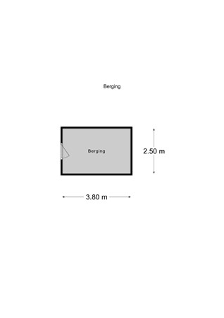 Floorplan - Bergstraat 30, 6291 AZ Vaals