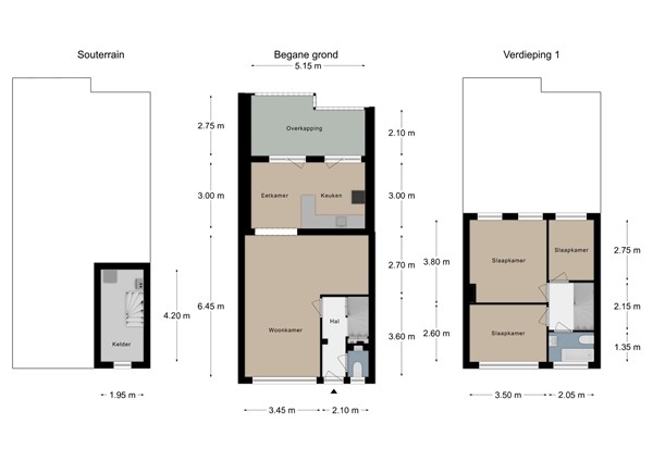 Floorplan - Adelbertstraat 39, 6291 HS Vaals