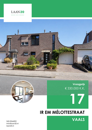 Brochure preview - Ir Em Mélottestraat 17, 6291 HD VAALS (1)