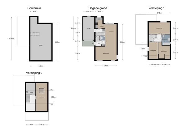 Floorplan - Huub Hermansstraat 7, 6291 LP Vaals