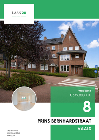 Brochure preview - Prins Bernhardstraat 8, 6291 GX VAALS (1)