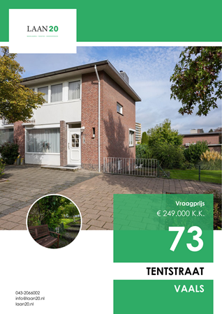 Brochure preview - Tentstraat 73, 6291 BE VAALS (1)