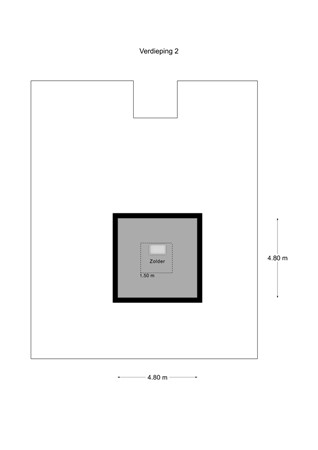 Floorplan - Parklaan 12, 6291 EJ Vaals