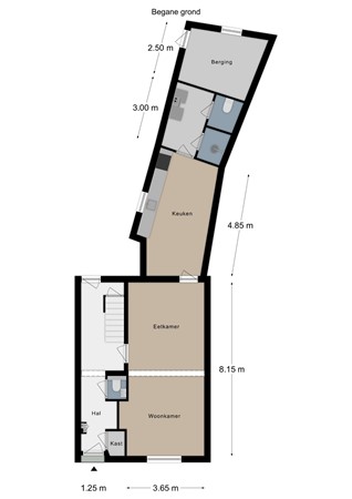 Floorplan - Klaasvelderweg 7, 6295 AG Lemiers