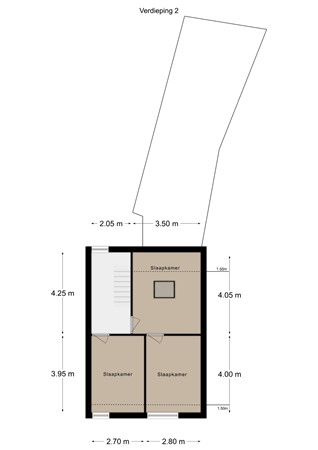 Floorplan - Klaasvelderweg 7, 6295 AG Lemiers