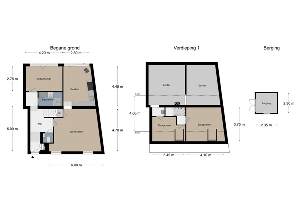 Floorplan - Kerkstraat 29G, 6286 CA Wittem