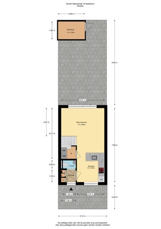 Govert Steenstraat 19, 7334 DA Apeldoorn - Govert steenstraat 19 - Situatie - 2D.jpg
