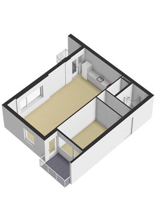 Nobelstraat 56, 7316 GN Apeldoorn - Nobelstraat 56-Appartement - 3D.jpg