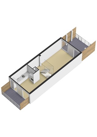Kervelstraat 66, 7322 PX Apeldoorn - Kervelstraat 66 - 1e verdieping - 3D.jpg
