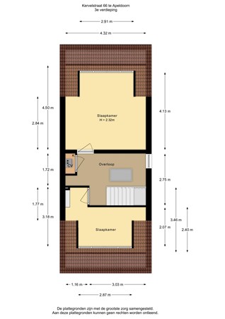 Kervelstraat 66, 7322 PX Apeldoorn - Kervelstraat 66 - 3e verdieping - 2D.jpg