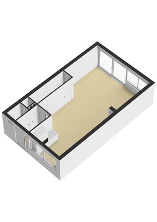 Drapeniersdonk 166, 7326 AJ Apeldoorn - Drapeniersdonk 166 - Begane grond - 3D.jpg