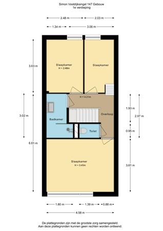 Simon Vestdijksingel 147, 6836 VB Arnhem - Simon Vestdijksesingel 147 - 1e verdieping - 2D.jpg