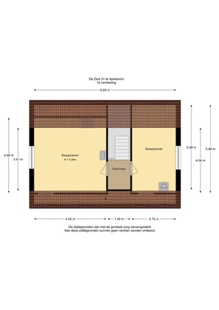 De Zeis 31, 7335 KD Apeldoorn - De Zeis 31-1e verdieping - 2D.jpg.jpg