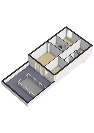 Spoorbrughof 2, 7321 BR Apeldoorn - Spoorbrughof 20 - 1e verdieping - 3D.jpg