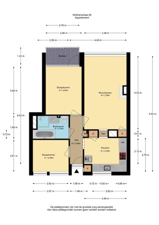 Wolframstraat 28, 7334 BM Apeldoorn - Wolframstraat 28  - Appartement - 2D.jpg