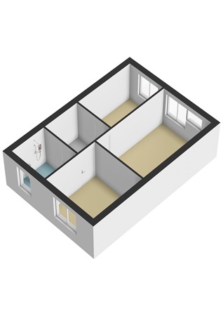 Kunstenaarshoeve 118, 7326 WC Apeldoorn - Kunstenaarshoeve 118-1e verdieping - 3D.jpg