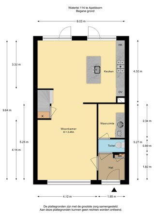 Waterlei 114, 7325 GJ Apeldoorn - Waterlei 114 - Begane grond - 2D.jpg
