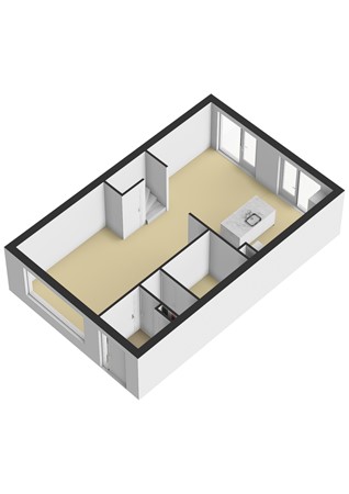 Waterlei 114, 7325 GJ Apeldoorn - Waterlei 114 - Begane grond - 3D.jpg