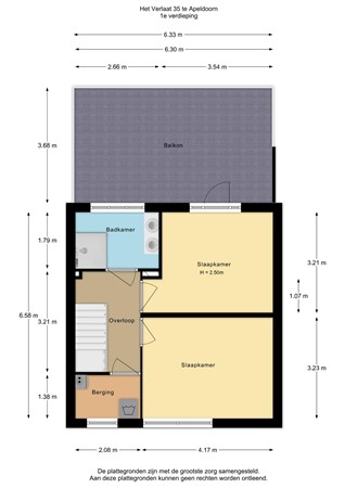 Het Verlaat 35, 7325 HB Apeldoorn - Het Verlaat 35 - 1e verdieping - 2D.jpg