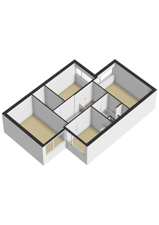Rietdekkersdreef 306, 7328 AC Apeldoorn - Rietdekkersdreef 306  - 1e verdieping - 3D.jpg