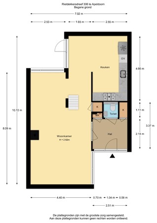 Rietdekkersdreef 306, 7328 AC Apeldoorn - Rietdekkersdreef 306  - Begane grond - 2D.jpg