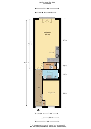 Kameleonstraat 38, 3762 EJ Soest - Kameleonstraat 38 - Appartement - 2D.jpg
