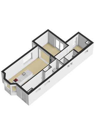 Zutphensestraat 17, 7321 CH Apeldoorn - Zutphensestraat 17 - Begane grond - 3D.jpg