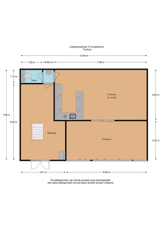 Zutphensestraat 17, 7321 CH Apeldoorn - Zutphensestraat 17 - Tuinhuis - 2D.jpg