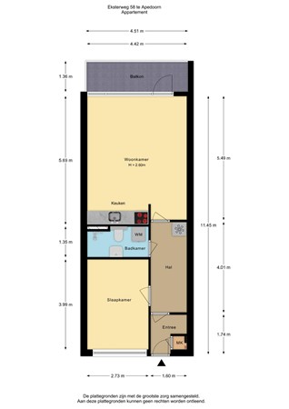 Eksterweg 58, 7331 JP Apeldoorn - Eksterweg 58-Appartement - 2D.jpg
