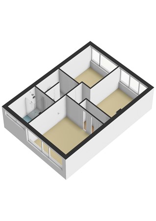 Schoutenveld 311, 7327 BS Apeldoorn - Schoutenveld 311-1e verdieping - 3D.jpg