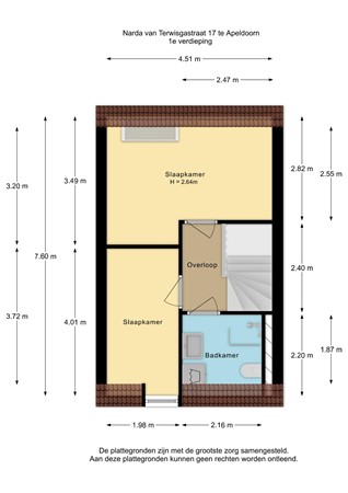 Narda Van Terwisgastraat 17, 7334 DG Apeldoorn - Narda van Terwisgastraat 17 - 1e verdieping - 2D.jpg