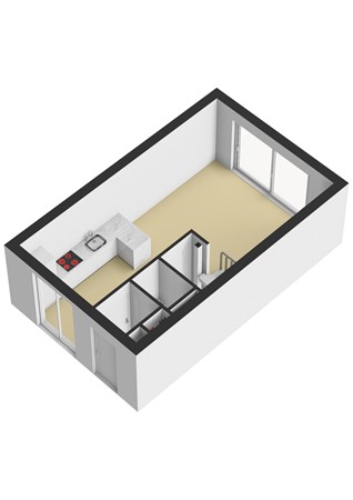Narda Van Terwisgastraat 17, 7334 DG Apeldoorn - Narda van Terwisgastraat 17 - Begane grond - 3D.jpg
