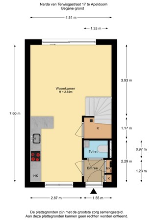 Narda Van Terwisgastraat 17, 7334 DG Apeldoorn - Narda van Terwisgastraat 17 - Begane grond - 2D.jpg