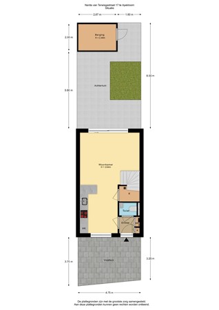 Narda Van Terwisgastraat 17, 7334 DG Apeldoorn - Narda van Terwisgastraat 17 - Situatie - 2D.jpg