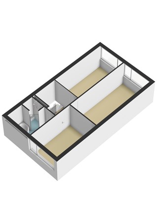 Houtzagersdonk 206, 7326 AC Apeldoorn - Houtzagersdonk 206 - 1e verdieping - 3D.jpg