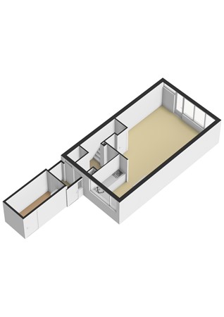 Houtzagersdonk 206, 7326 AC Apeldoorn - Houtzagersdonk 206 - Begane grond - 3D.jpg